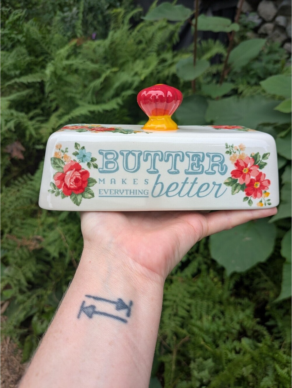 Butter Makes Everything Better, Butter Dish Lid.